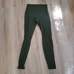 Lululemon Athletica Olive Green Leggings 6